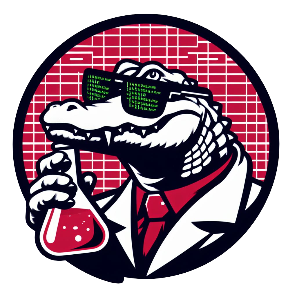 Cyber news gator logo